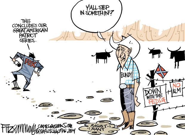 Daily Fitz Cartoon: Bundy